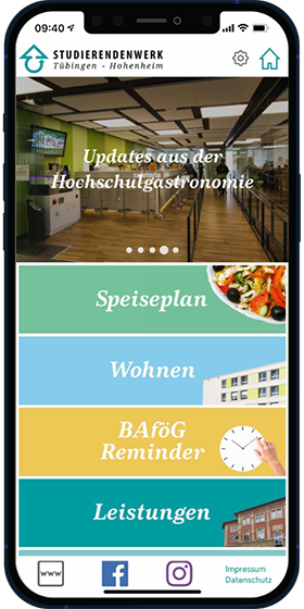 App für StuWe Hohenheim